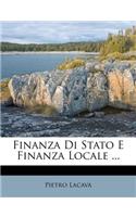 Finanza Di Stato E Finanza Locale ...