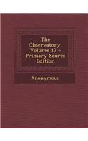 Observatory, Volume 17