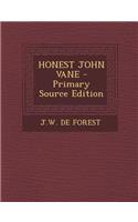 Honest John Vane: (English)