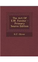 The Art of E.M. Forster