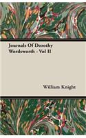 Journals of Dorothy Wordsworth - Vol II