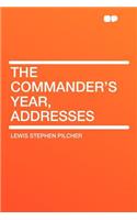 The Commander's Year, Addresses: (English)