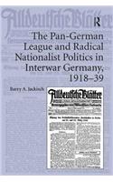 Pan-German League and Radical Nationalist Politics in Interwar Germany, 1918-39