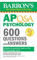 Barron's AP Q&A Psychology: 600 Questions and Answers