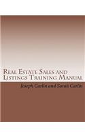 Real Estate Sales and Listings Training Manual