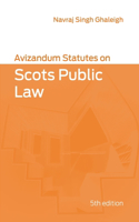 Avizandum Statutes on Scots Public Law