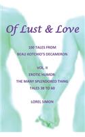 Of Lust & Love - II - Humor