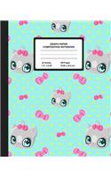 Graph Paper Composition Notebook
