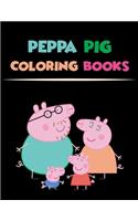 Peppa Pig Coloring Books: Peppa Pig Coloring Books 25 Pages - 8.5" x 11"