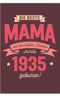 Die Beste Mama wurde 1935 geboren: Wochenkalender 2020 mit Jahres- und Monatsübersicht und Tracking von Gewohnheiten - Terminplaner - ca. Din A5