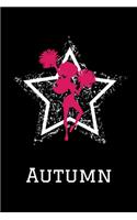 Autumn Cheerleading Notebook
