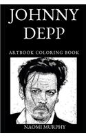 Johnny Depp Artbook Coloring Book