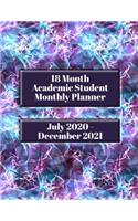 18 Month Academic Student Monthly Planner