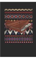 Ugly Christmas - Piano: Graph Paper Notebook - Christmas Gift for Kids, Women, Men Girls And Boys