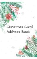 Christmas Card Address Book