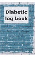Diabetic Log Book: Blood sugar notebook, journal record, diabetic organiser, Glucose Tracker