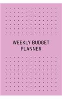 Weekly Budget Planner: Undated, Original Business Style, Organize Notes, Ideas, Follow Up, Project Management, 6" x 9" - 110 Pages - Durable Soft Cover