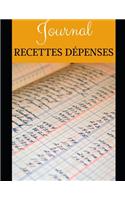 Journal Recettes Dépenses