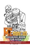 Despicable Me Minions Coloring Book for Kids