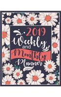 2019 Planner Weekly and Monthly