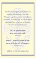 Funeral Prayer Cards
