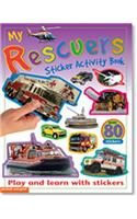 My Sticker Activity Book - Rescuers: Play and Learn with Stickers + 80 Stickers