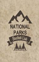 U. S. National Parks Bucket List Book