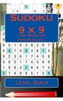 Sudoku 9 X 9 - 250 Wheel of Fire Puzzles - Level Gold