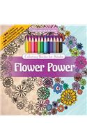 Color Your Way to Calm Flower Power