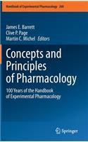 Concepts and Principles of Pharmacology