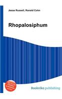 Rhopalosiphum: (English)