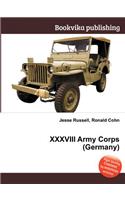 XXXVIII Army Corps (Germany)