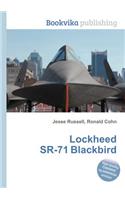 Lockheed Sr-71 Blackbird