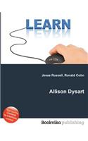 Allison Dysart: (English)