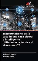 Trasformazione della casa in una casa sicura e intelligente utilizzando la tecnica di sicurezza IOT