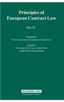 Principles of European Contract Law - Part III