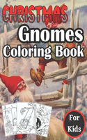 Christmas Gnomes Coloring Book For Kids