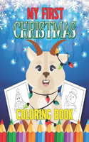 My First Christmas Coloring Book