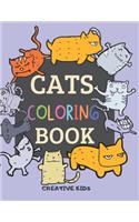 Cats Coloring Book