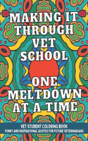 Vet Student Coloring Book