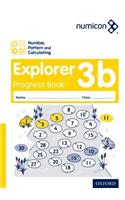 Numicon: Number, Pattern and Calculating 3 Explorer Progress Book B (Pack of 30)