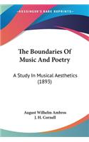 Boundaries Of Music And Poetry