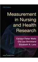 Measurement in Nursing and Health Research