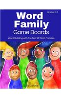 Word Family Game Boards