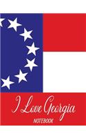 I Love Georgia - Notebook