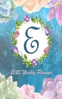 E - 2020 Weekly Planner