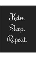 Keto. Sleep. Repeat.