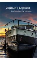 Captain's Logbook Boat Record and Trip Information