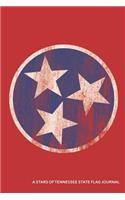 A Stars of Tennessee State Flag Journal: Blank Lined Journal