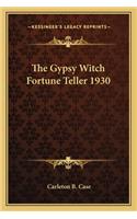 Gypsy Witch Fortune Teller 1930